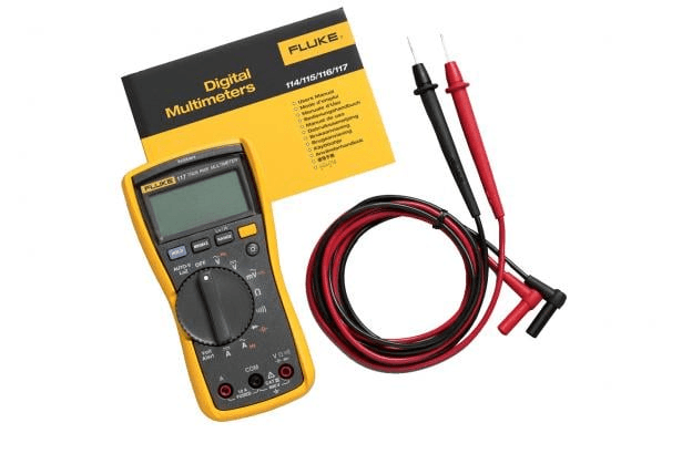 Multimetru digital pentru electricieni cu detector de tensiune fără contact Fluke 117 cu referința 2583647 de la marca FLUKE