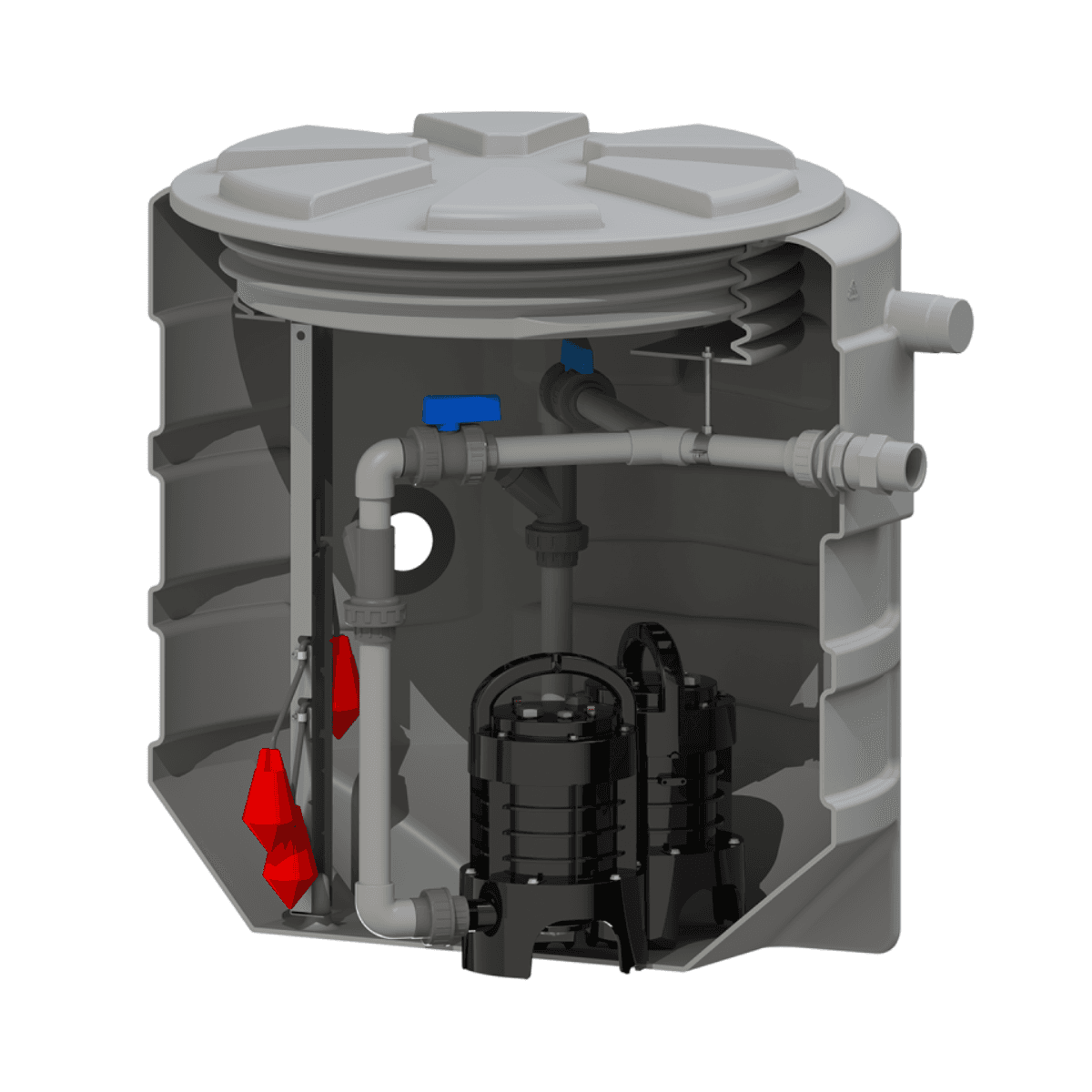 Stație de pompare SFA SANIFOS 610 1 VX SP S - Versiune vortex monofazată cu referința SANIFOS6101VXSPS de la marca SFA SANITRIT