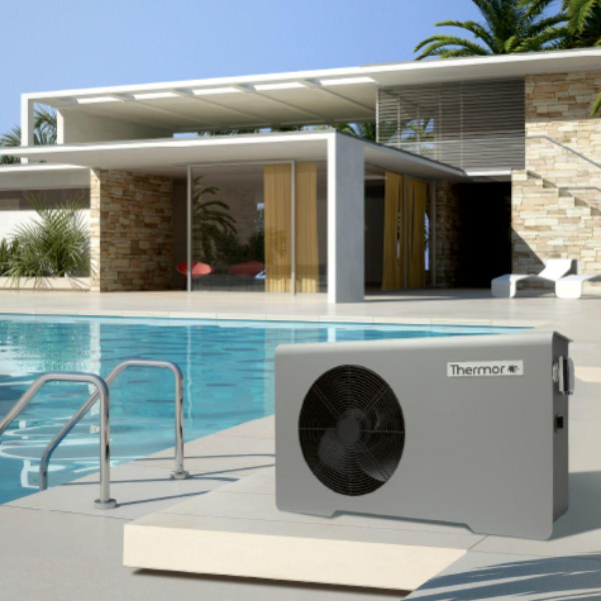 Pompă de căldură pentru piscină Thermor Aéromax 10 kW cu referința 297110 de la marca THERMOR