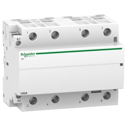 Contactor ICT 100A 4 NO 230/240V CA cu referința A9C20884 de la marca SCHNEIDER ELECTRIC