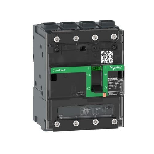 Întrerupător automat ComPacT NSXm160B 25kA AC 4P4R 160A TMD ELINK cu referința C12B4TM160L de la marca SCHNEIDER ELECTRIC