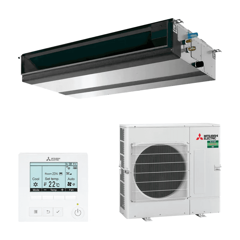 Aparat de aer condiționat duct Mitsubishi Electric MGPEZ-140VJA 13,4 kW 46000 BTU - Monofazat cu referința MGPEZ-140VJA de la marca MITSUBISHI