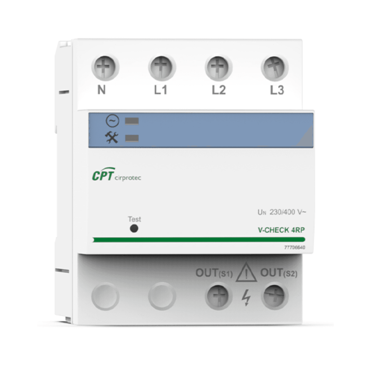 Permanent Surge Protector V-CHECK 4RP 4P with reference 77706640 from the brand CIRPROTEC