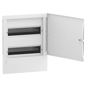 Flush-Mount Distribution Box 2 Rows 24 Modules White Door with reference MIP20212 from the brand SCHNEIDER ELECTRIC