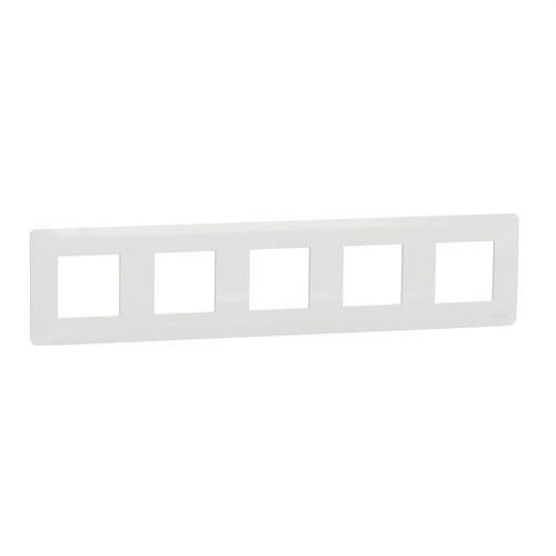 Cadru cu 5 Elemente New Unica Studio Polar cu referința NU201018 de la marca SCHNEIDER ELECTRIC