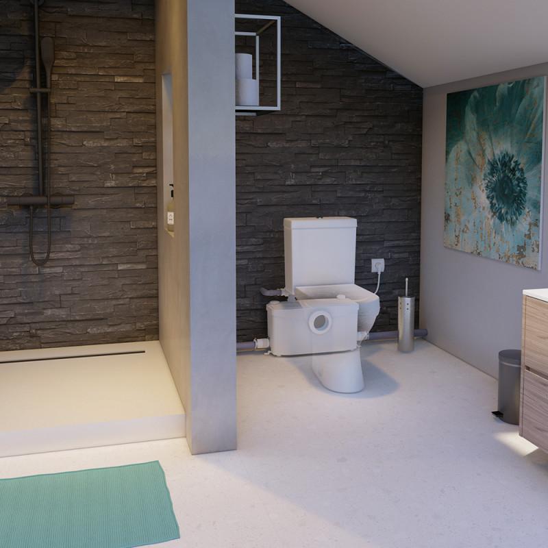 SFA SANIPLUS Sanitary Macerator for High-Traffic Complete Bathrooms with reference 0100300 from the brand SFA SANITRIT