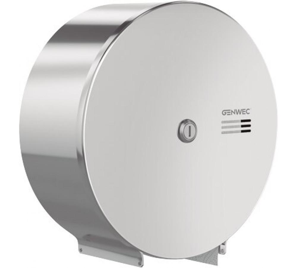 Dispenser hârtie igienică jumbo inox 304 lucios cu referința GW03 02 04 02 de la marca GENWEC