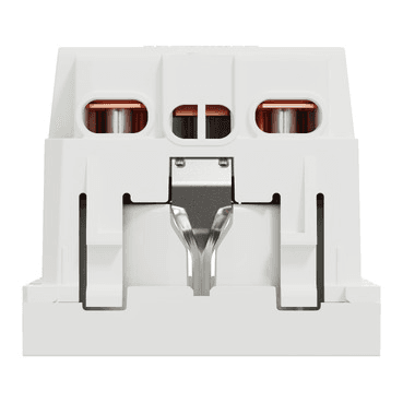 Priză schuko alb polar New Unica cu referința NU303718 de la marca SCHNEIDER ELECTRIC