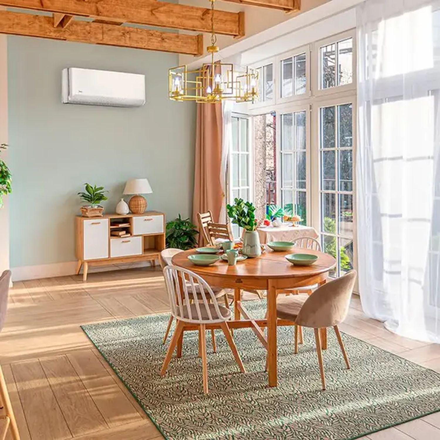 Aparat de aer condiționat 3 în 1 cu wifi Midea Breezeless E 2,5 kW + 3,5 kW (2) cu referința KITMIDBREEZ09+12+12 de la marca MIDEA