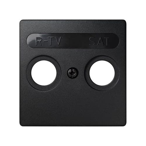Placă pentru prize inductive R-TV+SAT grafit Simon 73 Loft cu referința 73097-62 de la marca SIMON