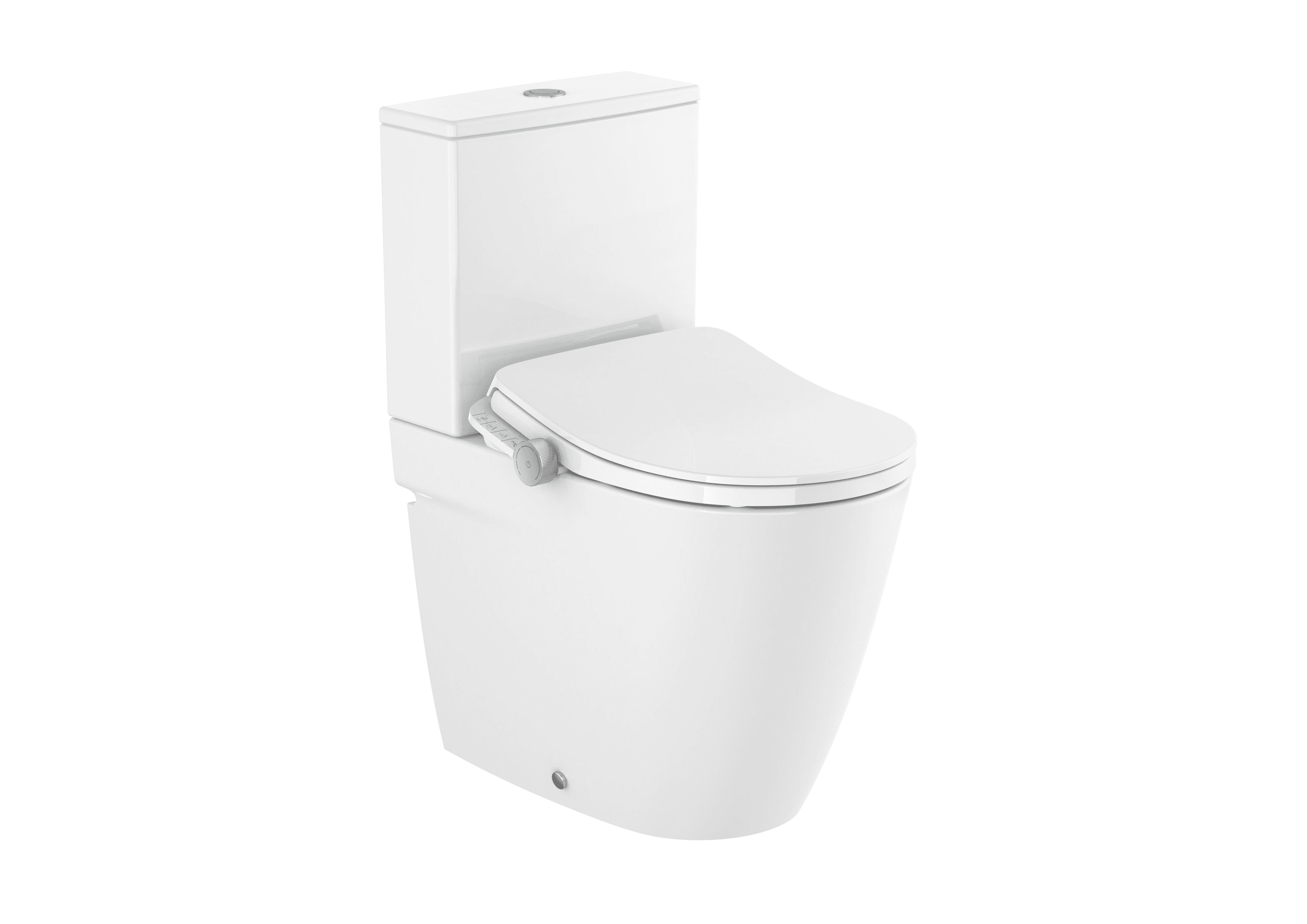 Toaletă inteligentă montată pe perete Roca In-Wash® Ona Rimless