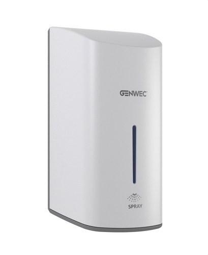 Automatic White ABS Hand Sanitiser Spray Dispenser with reference GW04 15 01 00 from the brand GENWEC