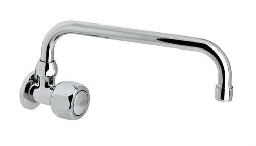 Wall-mounted kitchen tap with 250mm spout GAMMA chrome with reference 68093 11 45 66 from the brand GENEBRE