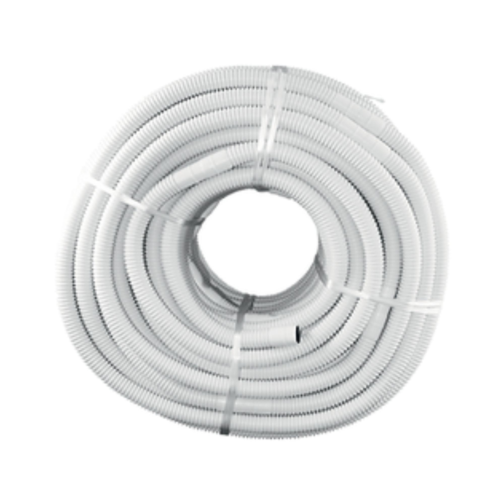 Tub de evacuare flexibil cu dublu strat diametru 16/18 mm - Rolă de 50 metri cu referința 1504-1618 de la marca ZIMAKLIMA