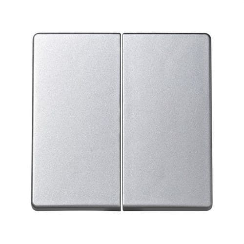 Dublă tastă pentru mecanisme de comandă aluminiu Simon 73 Loft cu referința 73026-63 de la marca SIMON