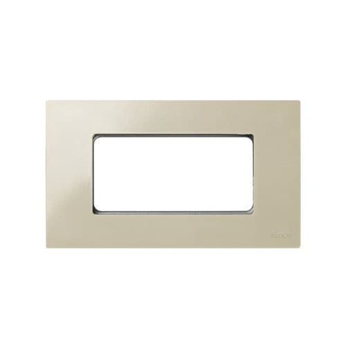 Cadru de 4 module element fildeș cu suport pentru cutie americană Simon 27 Play cu referința 2700614-031 de la marca SIMON