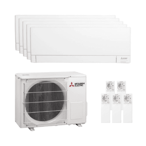 Aparat de aer condiționat 5x1 cu wifi Mitsubishi MSZ-AY 2,5 kW 9000 BTU cu referința MXZMSZAY-2525252525-102 de la marca MITSUBISHI