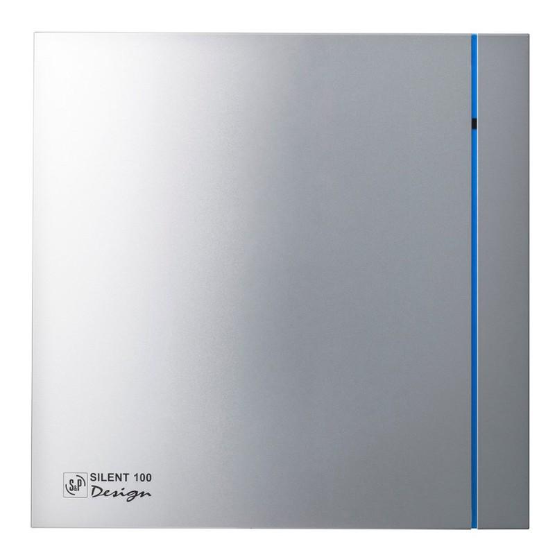 Extractor de baie SILENT-100 CZ Design Argintiu cu referința 5210602600 de la marca SOLER & PALAU