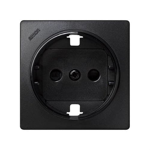 Capac cu dispozitiv de siguranță pentru baza priză schuko grafit Simon 73 Loft cu referința 73041-62 de la marca SIMON
