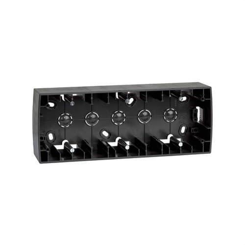 Cutie de suprafață înaltă pentru 3 elemente grafit Simon 82 cu referința 82771-38 de la marca SIMON