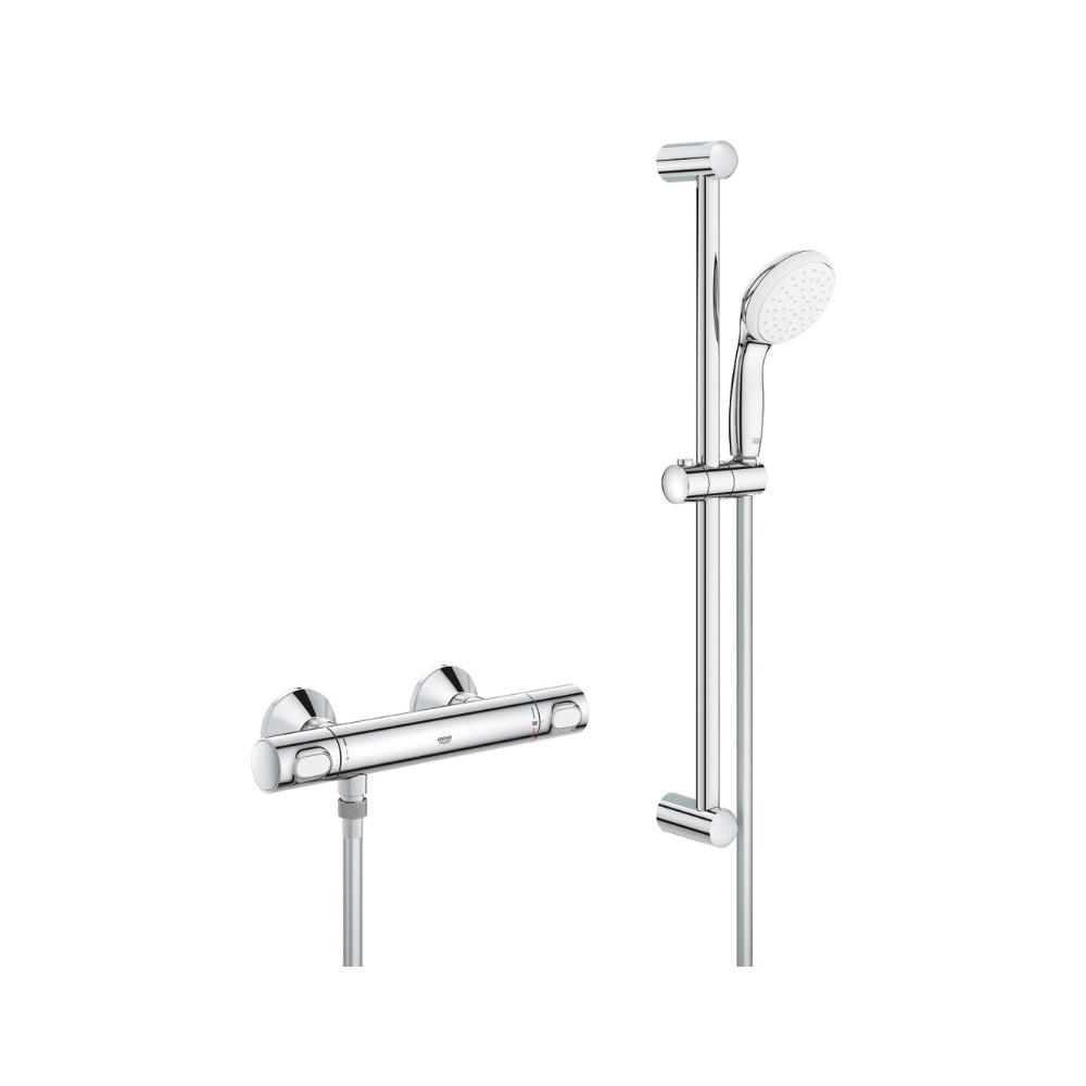 Set de duș termostatic 1/2" Grohe Grohtherm 500 crom cu referința 34796001 de la marca GROHE