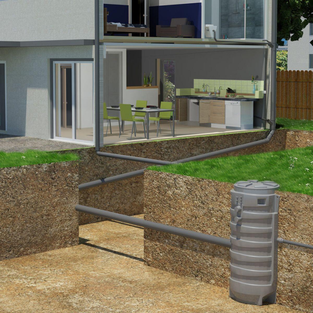 Stație de pompare SFA Sanifos 1300 2VX SP S - Versiune vortex cu referința 009FOS1300VM de la marca SFA SANITRIT