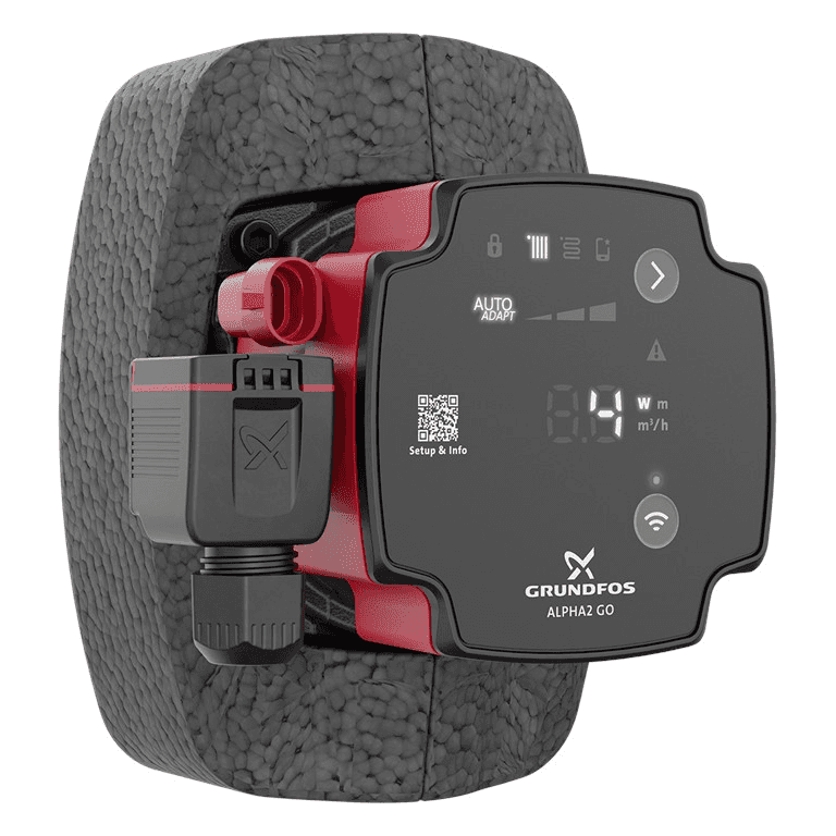 Grundfos ALPHA2 GO 25-75 130 Circulator Pump with reference 93094213 from the brand GRUNDFOS