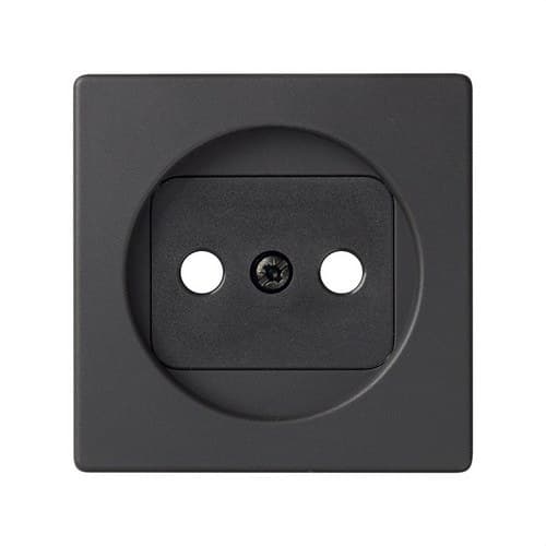 Capac cu dispozitiv de siguranță pentru baza prizei bipolare grafit Simon 82 cu referința 82040-38 de la marca SIMON