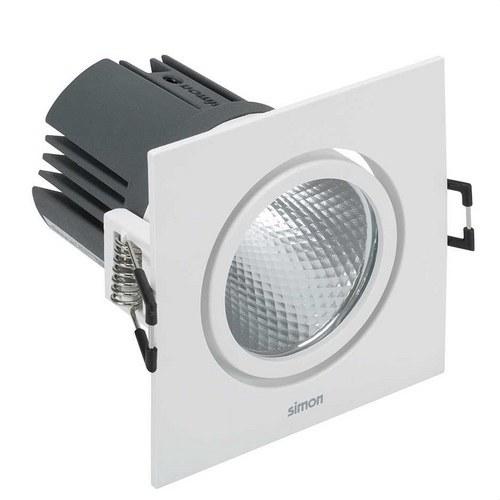 Spot LED 703.24 ORIENTABIL PĂTRAT 3000K WIDE FLOOD alb cu referința 70324030-483 de la marca SIMON