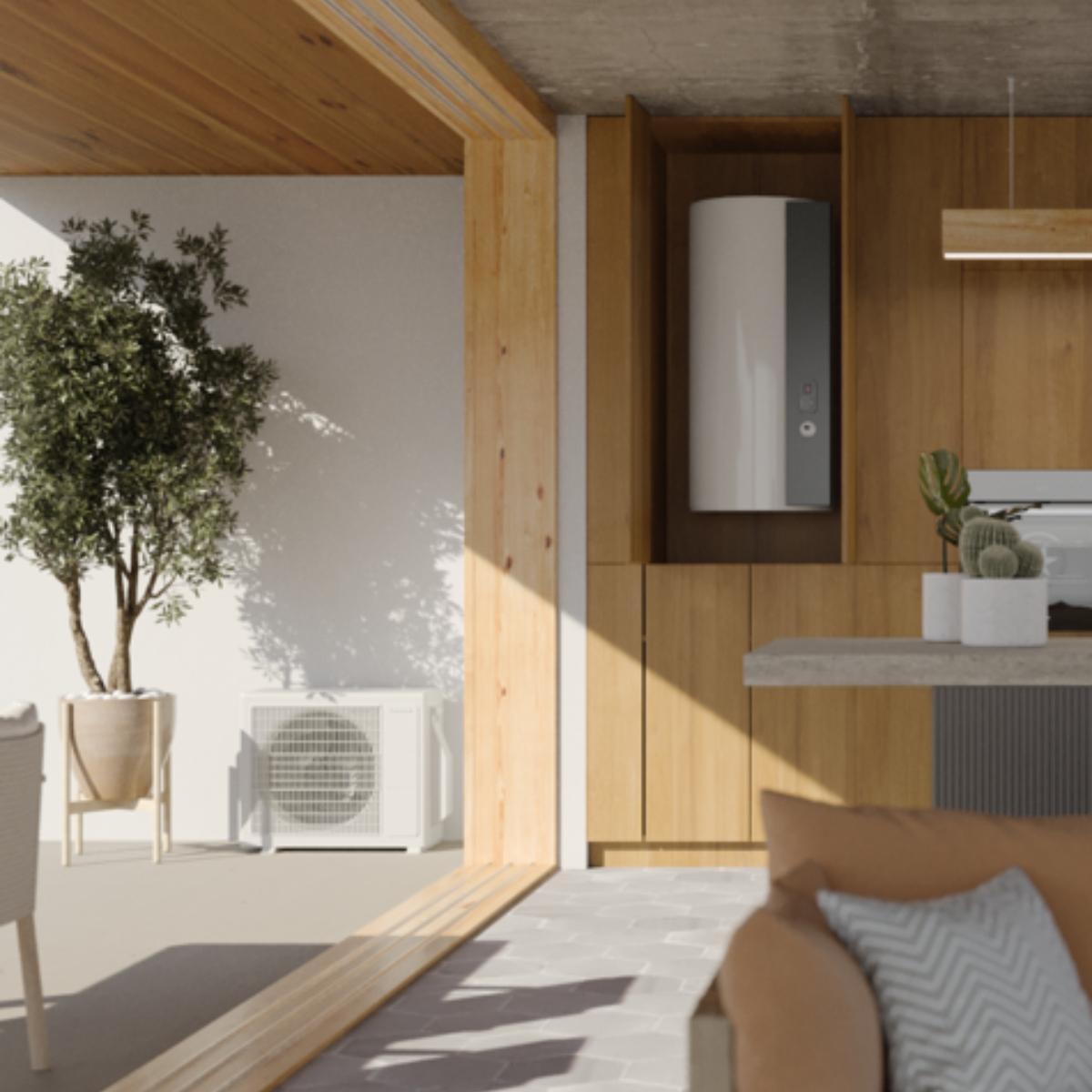 Pompă de căldură pentru ACS Thermor Aéromax Split de 150 litri cu referința 602118 de la marca THERMOR