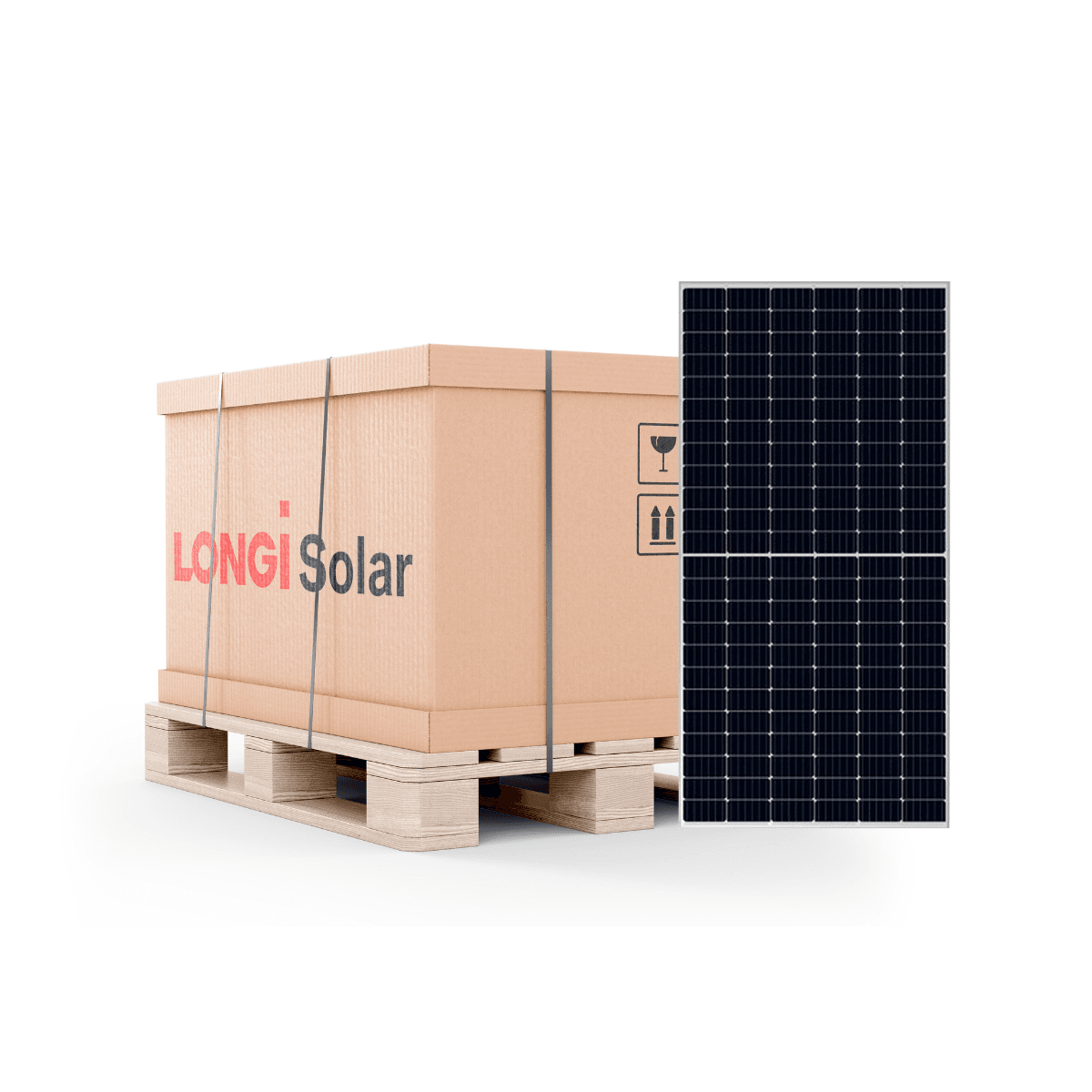 Pachet 31 Panou solar de 550W Longi HI-MO5m LR5-72HPH-550M cu referința LR5-72HPH 550WP de la marca LONGI