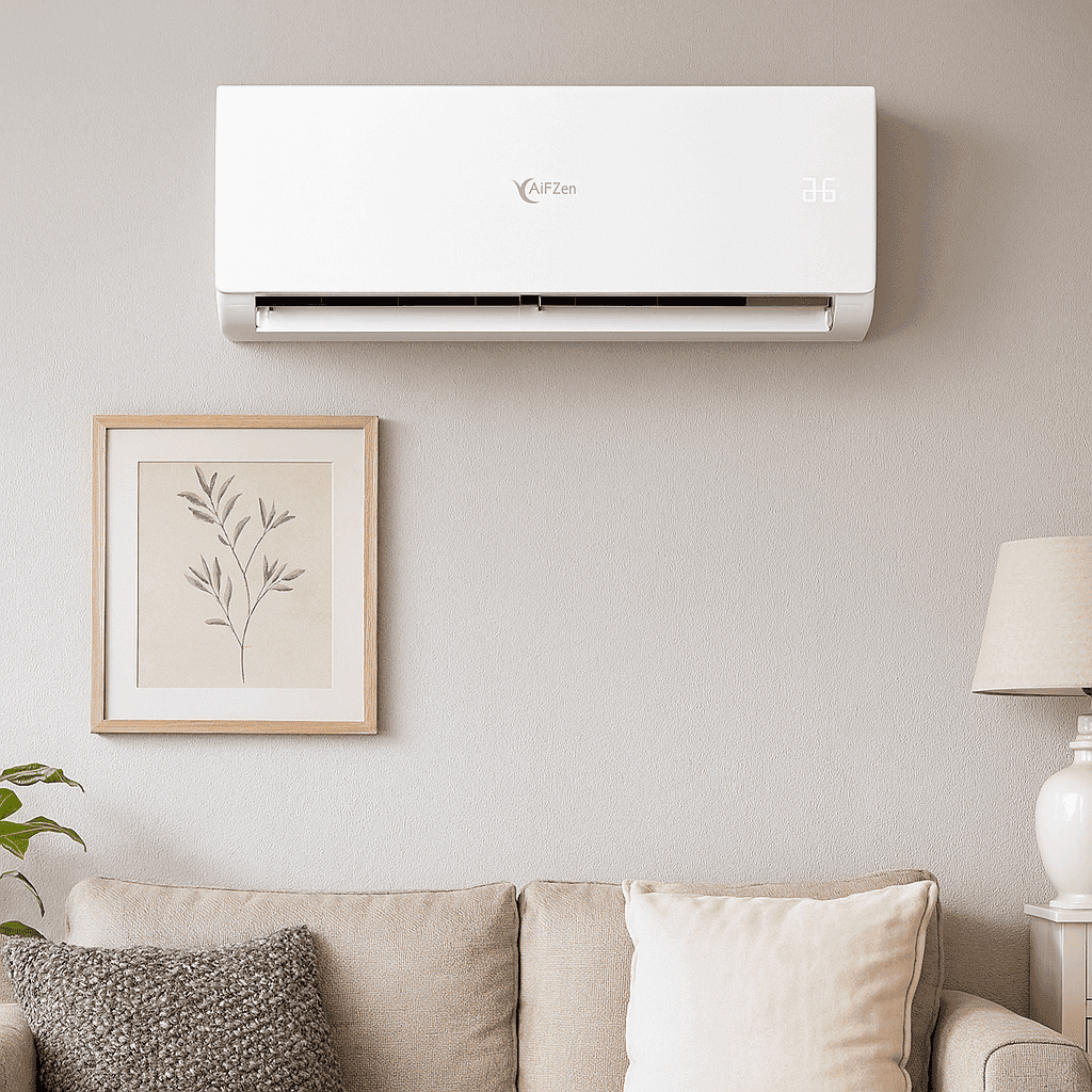 Aparat de aer condiționat cu wifi AirZen 3,2 kW 12000 BTU cu referința AZSP12 de la marca AIRZEN