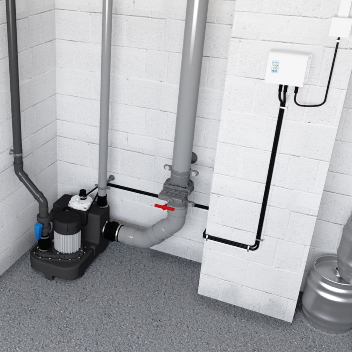 Stație de pompare SFA Sanicubic 1 GR HP S cu referința CUBIC1HP de la marca SFA SANITRIT