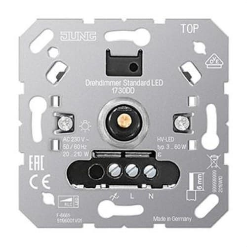 Standard Rotary Dimmer for LED with reference 1730DD from the brand JUNG