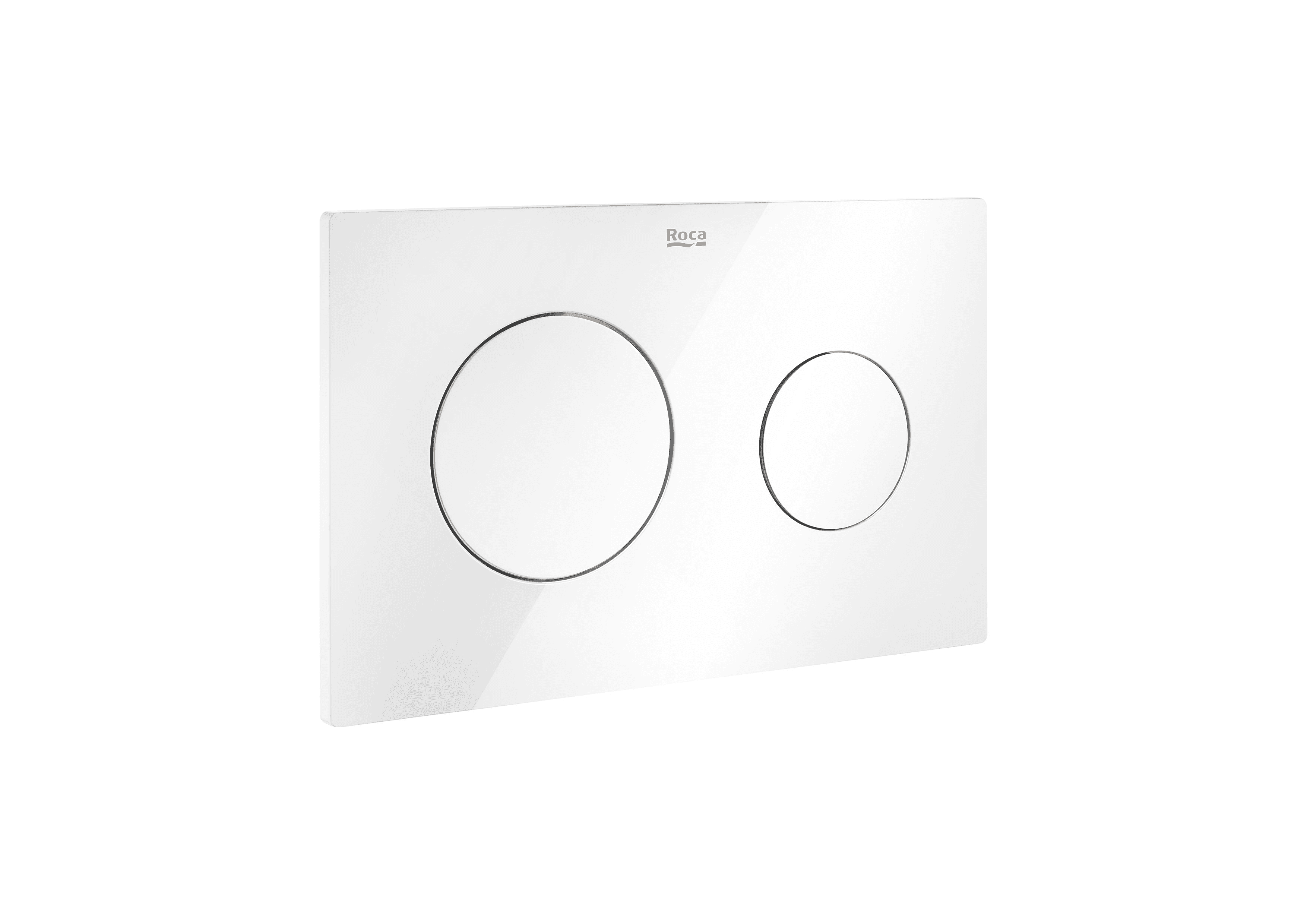 Placă de acționare cu descărcare duală albă Roca In-Wall PL10 Dual (One) cu referința A890189000 de la marca ROCA
