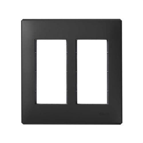 Cadru pentru montaj în perete și suport pentru 2 elemente duble grafit Simon 500 Cima cu referința 51010102-038 de la marca SIMON