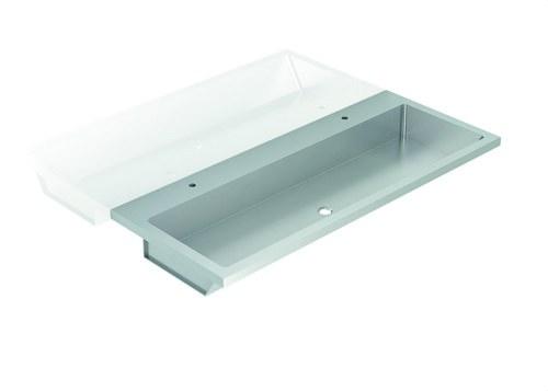 Lavoar colectiv de 1.800mm din inox 304 cu referința GW08 38 04 01 de la marca GENWEC