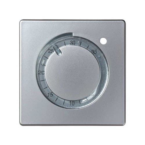Placă pentru termostat de încălzire aluminiu Simon 82 cu referința 82505-33 de la marca SIMON