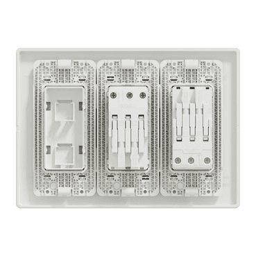 Kit stație de lucru 3 coloane Schneider Electric New Unica System+ cu referința NU113118 de la marca SCHNEIDER ELECTRIC