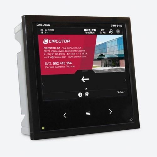 Analizor de rețea trifazic panou afișaj color CVM-B150-ITF-485-ICT2 cu referința M56111. de la marca CIRCUTOR