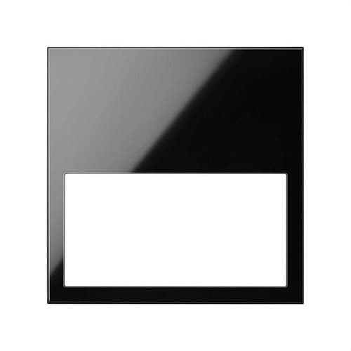 Cadru minim de 1 element negru lucios Simon 100 cu referința 10001610-138 de la marca SIMON