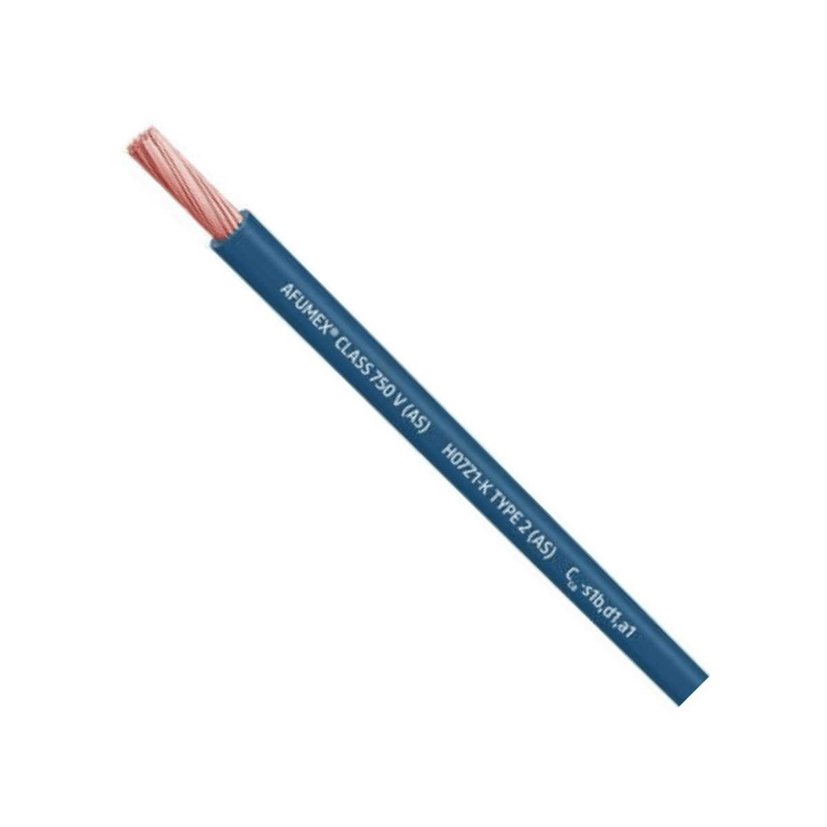 Afumex Cable H07Z1-K AS 750 1x1.5mm2 Blue - Box of 200 Metres with reference 20193977 from the brand PRYSMIAN