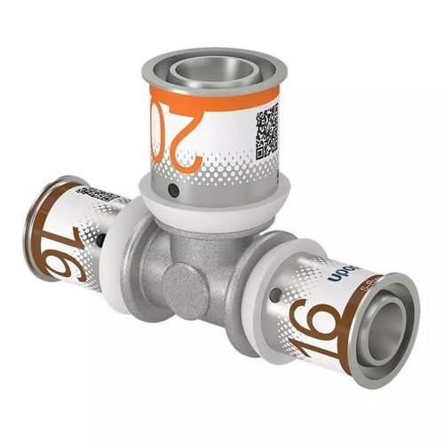 Reduced Tee 20-20-16 Uponor S-Press PLUS with reference 1070569 from the brand UPONOR