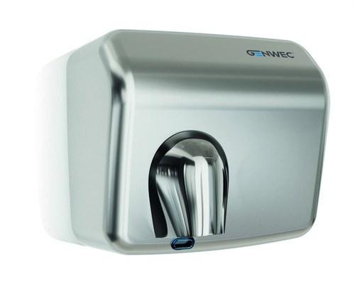 Uscător de mâini cu senzor electronic Classicflow inox satinat automat cu referința GW01 25 04 01 de la marca GENWEC