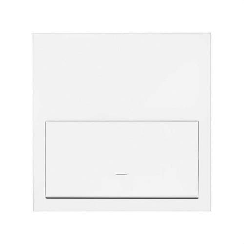 Kit frontal orizontal pentru 1 element cu 1 tastă alb mat Simon 100 cu referința 10020101-230 de la marca SIMON