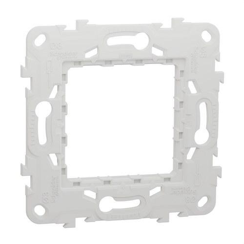 Cadru universal din plastic cu 2 module New Unica cu referința NU7002P de la marca SCHNEIDER ELECTRIC
