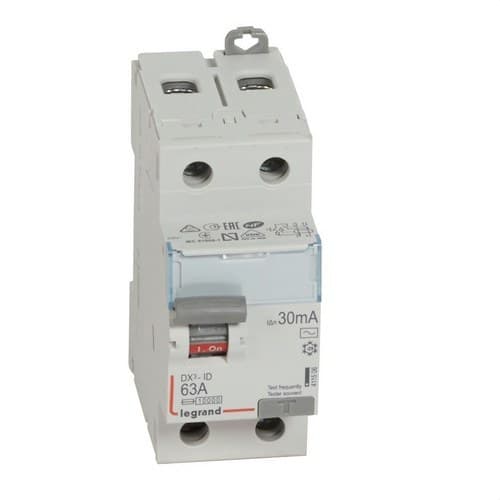 Diferențial DX3 2P 63A 30mA Clasa AC cu referința 411506 de la marca LEGRAND