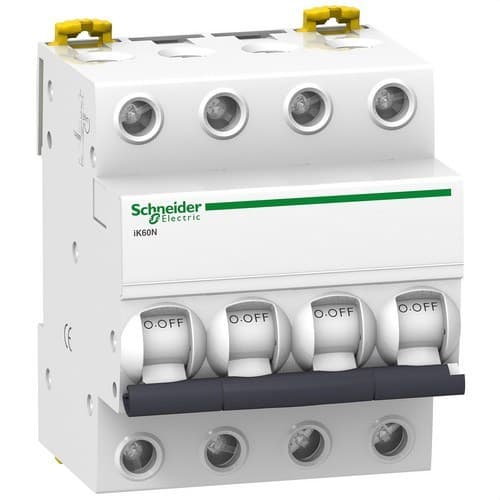 Întrerupător automat IK60N 4P 10A Curba C 6kA cu referința A9K17410 de la marca SCHNEIDER ELECTRIC