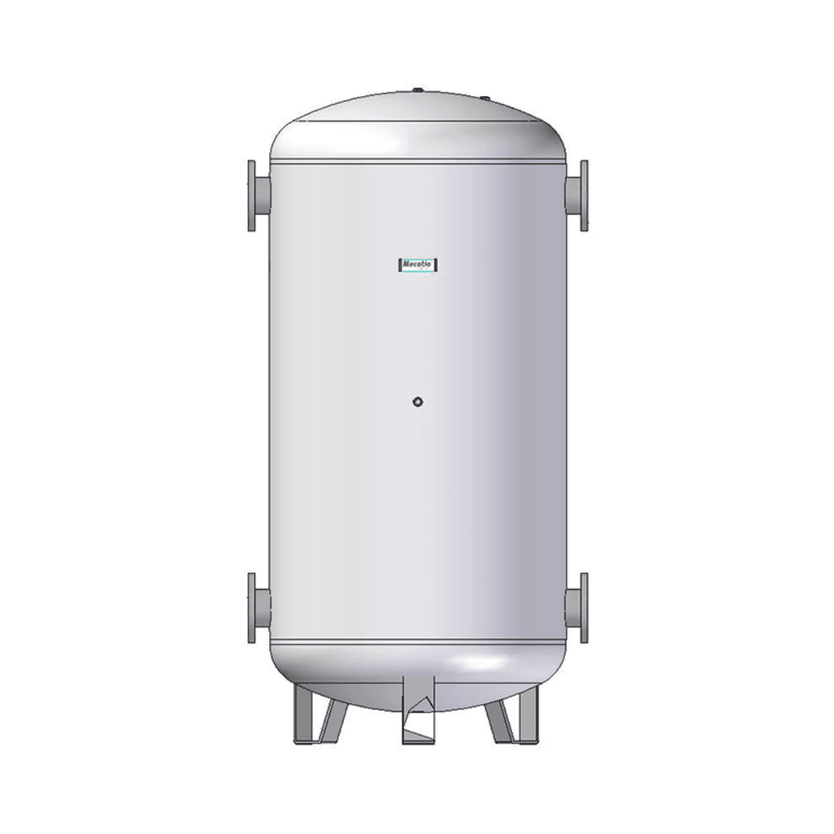 Rezervor de inerție din oțel inoxidabil Mecalia DPI/DI de 100 litri cu referința 02704 de la marca MECALIA