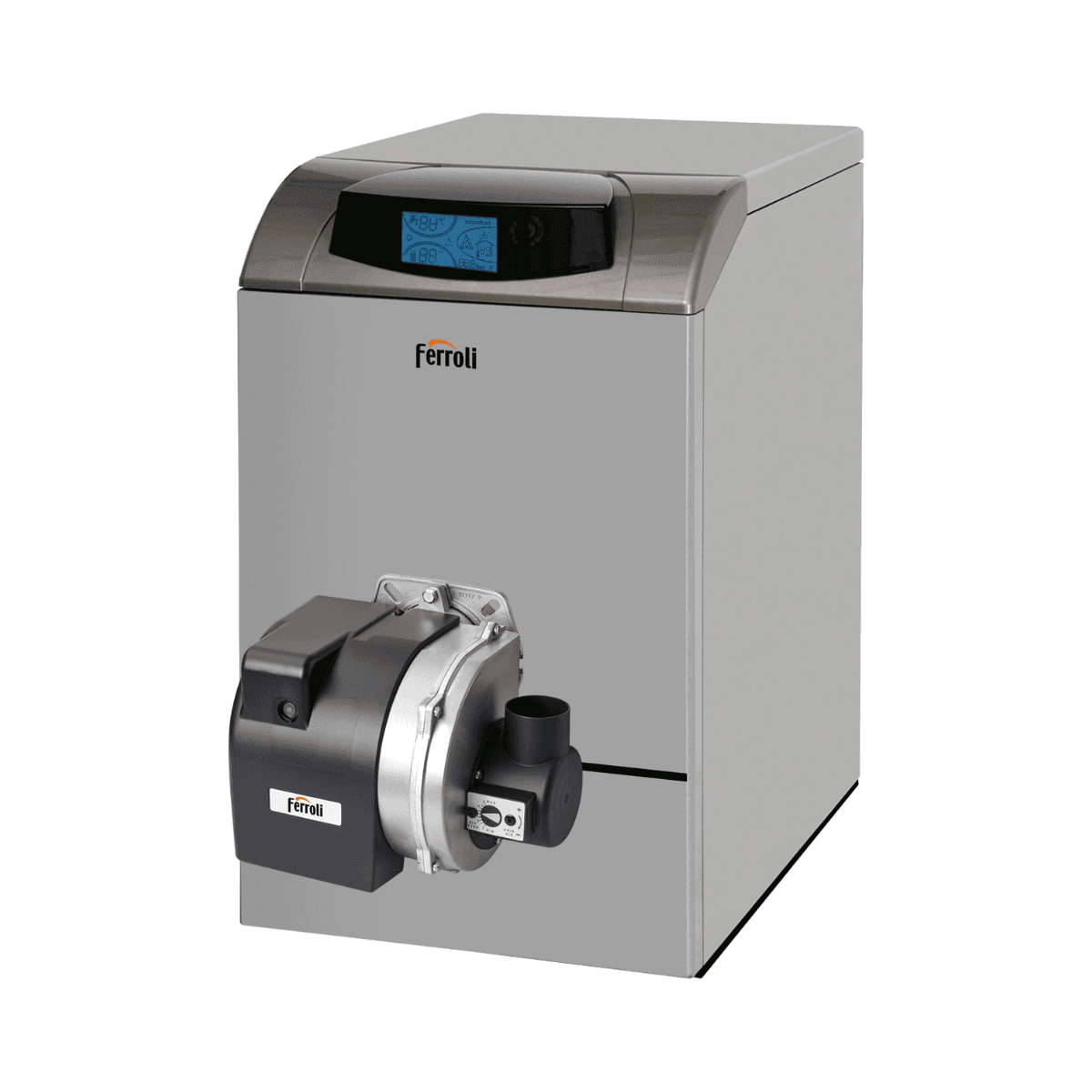 Grup termic pe motorină din fontă Ferroli ATLAS D LN 50 cu 5 elemente cu referința 382100502 de la marca FERROLI